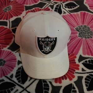 New Era White Oakland Raiders Hat